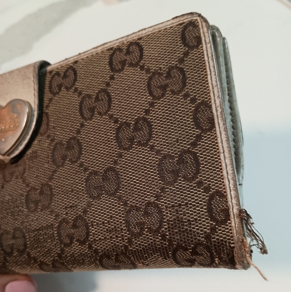 Gucci Long Wallet GG Canvas Beige White - Picture 4 of 16